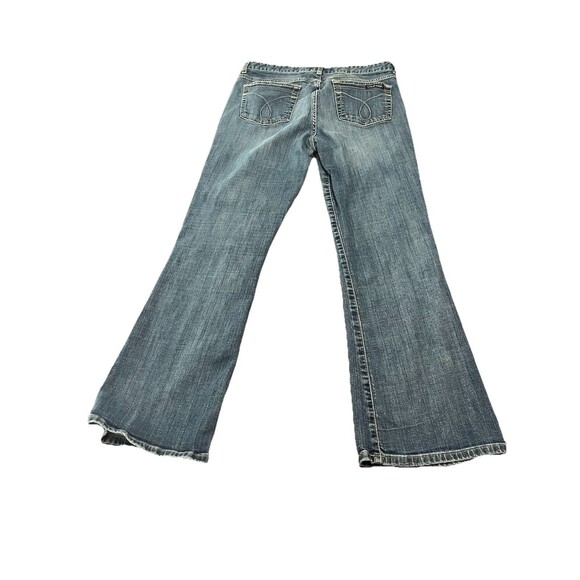 Calvin Klein Women's Wide Leg Blue Jeans - Picture 5 of 7